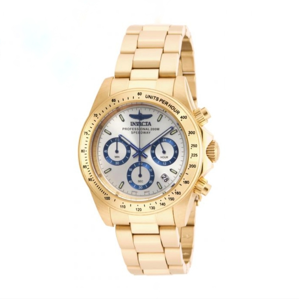 Invicta Speedway 17312 Gold Watch Unisex